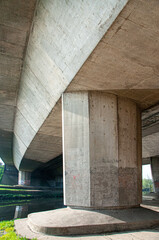 Underneath Motorway in England