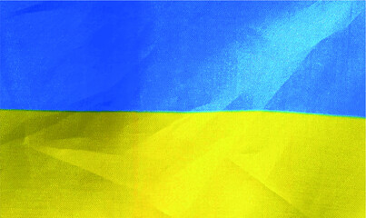 Vector flag of Ukraine,national blue and yellow flag illustration eps 10, patriot of Ukraine sign