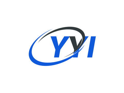 YYI letter creative modern elegant swoosh logo design