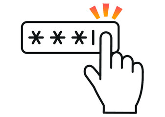 パスワード,暗証番号,防犯,暗号,入力,ログイン,セキュリティ,コード,指,手,プッシュ,押しボタン,タッチ,鍵,解除,ロック,モノクロ,シンプル,ベクター,挿絵,オートロック,アイコン,錠,イラスト,ボタン,システム,正面,ダイヤル,暗号化,クレジットカード,キャッシュカード,番号,ナンバー,入金,押す,触れる,生活,4桁