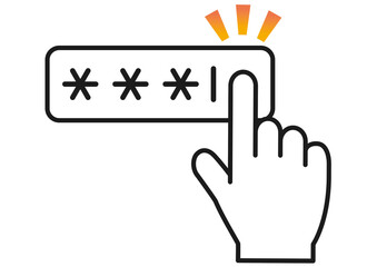 パスワード,暗証番号,防犯,暗号,入力,ログイン,セキュリティ,コード,指,手,プッシュ,押しボタン,タッチ,鍵,解除,ロック,モノクロ,シンプル,ベクター,挿絵,オートロック,アイコン,錠,イラスト,ボタン,システム,正面,ダイヤル,暗号化,クレジットカード,キャッシュカード,番号,ナンバー,入金,押す,触れる,生活,4桁