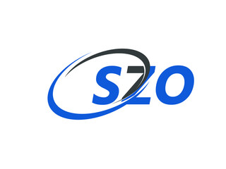 SZO letter creative modern elegant swoosh logo design