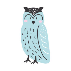 owl doodle character