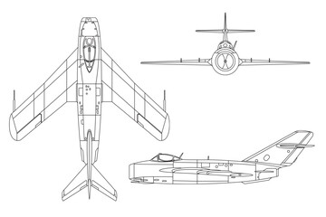 Avión de combate MIG-17