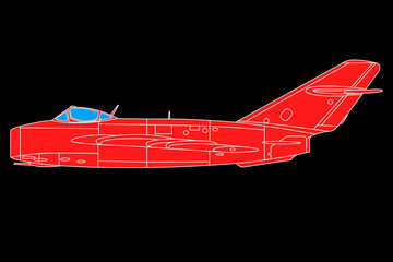 Avión de combate MIG-17
