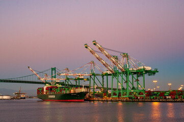 Shipping yard