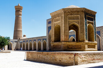 Poi Kalyan Mosque in Bukhara, Uzbekistan, Central Asia