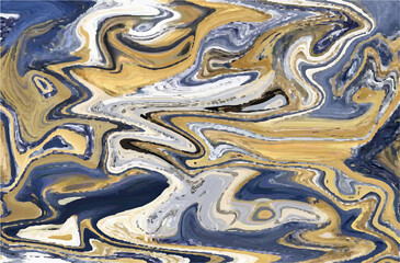 Abstract watercolor strokes of pain 