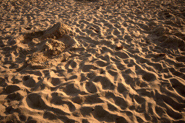 sand and see at wustrow - ostsee in germany