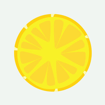 Tasty sour lemon. A beautiful image of a lemon