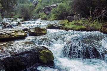 Birth of the Pitarque river.