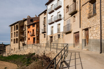 Torres de Arca village. Teruel province