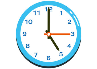 時計,時間,５時,時刻,掛け時計,学校,アナログ時計,文字盤,針,タイム,アナログ,シンプル,アラーム,タイマー,長針,短針,目盛り,クロック,挿し絵,白抜き,カットイラスト,イラスト