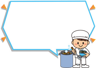 フレーム,給食,メッセージ,メニュー,メモ,お知らせ,飾り枠,枠,案内,説明,献立,感想,空白,文字入れ,空欄,美味しい,食べる,子供,学校,小学校,小学生,幼稚園,可愛い,シンプル,栄養,調理,掲示物,イラスト