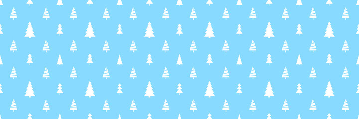 Obraz premium Seamless pattern with christmas trees. Abstract geometric wallpaper. Geometric art. Print for textiles, fabrics, polygraphy, posters. Greeting cards