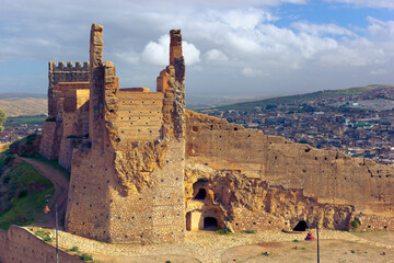 Ruins of ancient architecture of Fez. Morocco