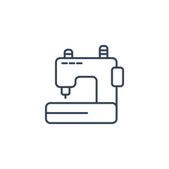 sewing machines icons  symbol vector elements for infographic web