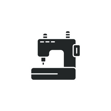 sewing machines icons  symbol vector elements for infographic web