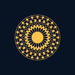 Luxury background vector mandala vector in illustration premium vector premium vector.