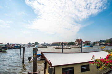 チャオプラヤ川の風景
Scenery of the Chao Phraya River