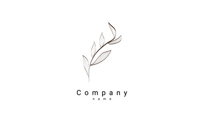 leaf logo template