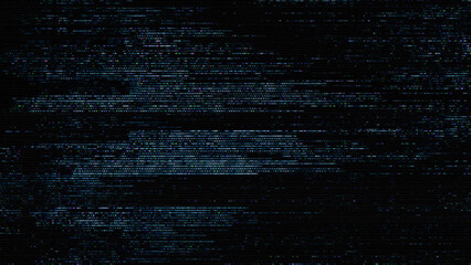 Glitch noise static television VFX pack. Visual video effects stripes background, CRT tv screen no signal glitch effect - 493104011
