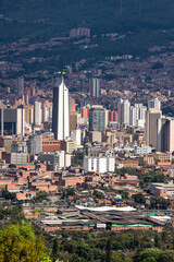 Medellin, Antioquia. Colombia - March 13, 2022. Medellin is the capital of the mountain, Antioquia...