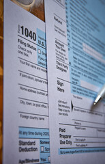 US 1040 Tax Form