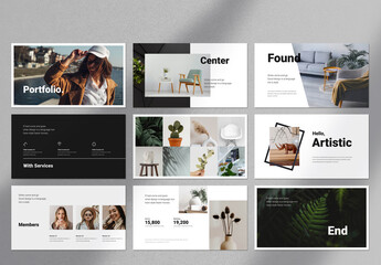 Portfolio Presentation Layout