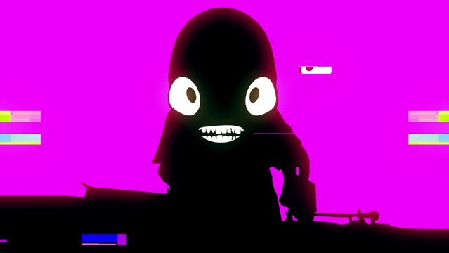 Cartoon Disco Dancers Freaks. Part of a collection