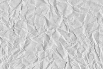 Fototapeta na wymiar white crumpled paper texture