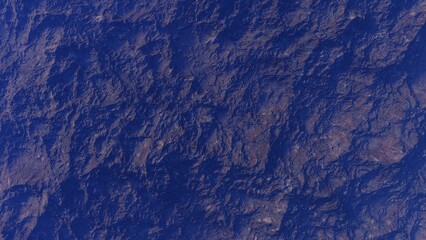 abstract aerial view, abstract cosmic texture, top view of alien planet 3d render