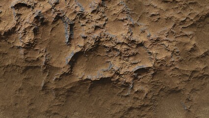 abstract aerial view, abstract cosmic texture, top view of alien planet 3d render