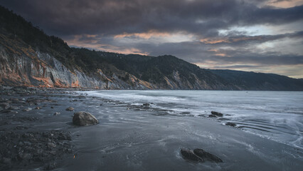 Moody Black Sand Beach