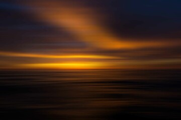 Fototapeta na wymiar sunset blur 