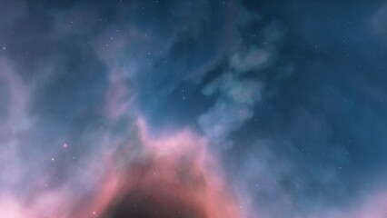 Fototapeta premium nebula gas cloud in deep outer space