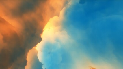 Space background with realistic nebula and shining stars. Colorful cosmos with stardust and milky way. Magic color galaxy. Infinite universe and starry night. 3d render