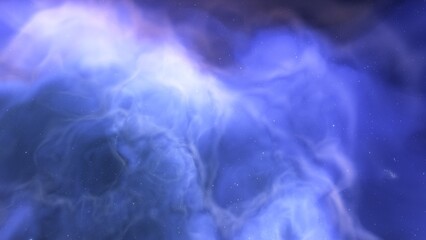 Space background with realistic nebula and shining stars. Colorful cosmos with stardust and milky way. Magic color galaxy. Infinite universe and starry night. 3d render