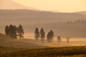 Rolling HIlls Of Yellowstone Along The Howard Eaton Trail