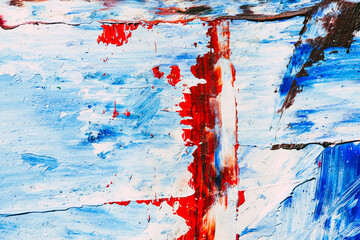 abstract oil paint texture war in Ukraine 