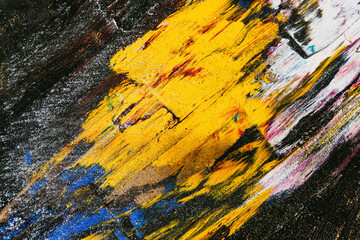 abstract oil paint texture war in Ukraine 