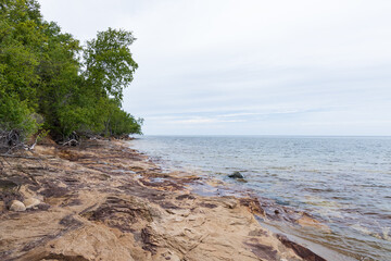 Pictured Rocks National Lakeshore, Upper Peninsula, Michigan, USA