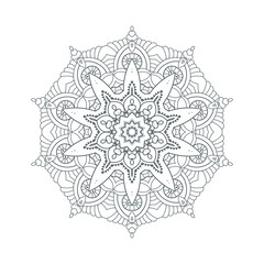 beautiful mandala vector for design