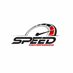 Auto speed car logo design