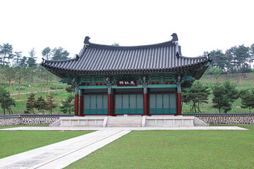 Obraz premium Korean traditional house, hanok traditional style