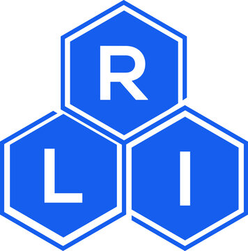 RLI letter logo design on black background. RLI creative initials letter logo concept. RLI letter design. 
