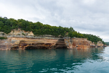 Pictured Rocks National Lakeshore, Upper Peninsula, Michigan, USA
