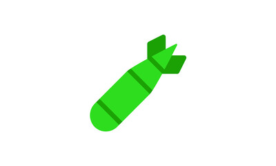 military vector illustration flat design on white background