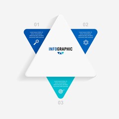 Business data visualization. Process chart. Abstract elements of graph, diagram with steps, options, parts or processes. Vector business template for presentation. Creative concept for infographic