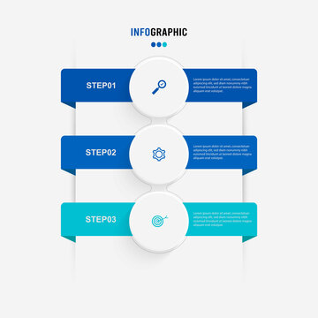 Business data visualization. Process chart. Abstract elements of graph, diagram with steps, options, parts or processes. Vector business template for presentation. Creative concept for infographic